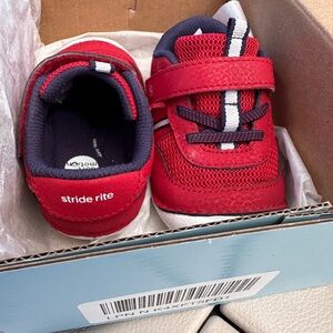 Stride Rite Red Kids Shoes